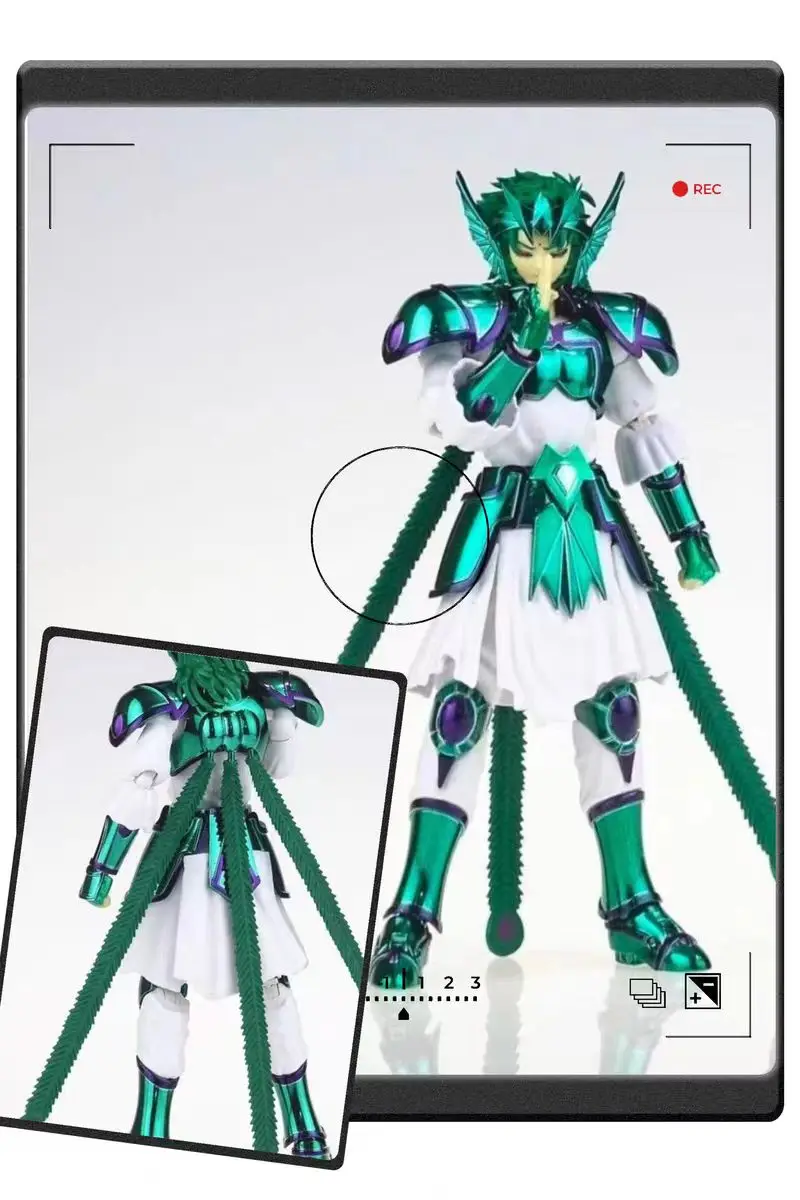 Фото В наличии CS Saint Seiya Silver Myth Saint Cloth Myth EX Dark Saint God Soul Zodiac Knight Фигурка Коллекция игрушек Подарки №4