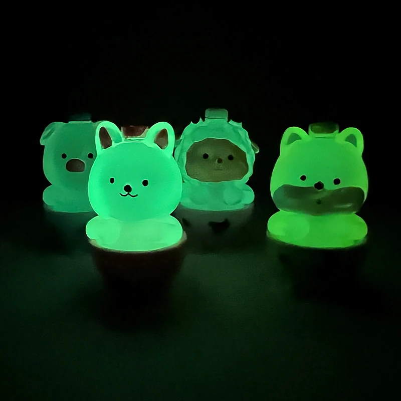 Украшение для кукольного домика сделай сам миниатюрная Люминесцентная 3D банка с