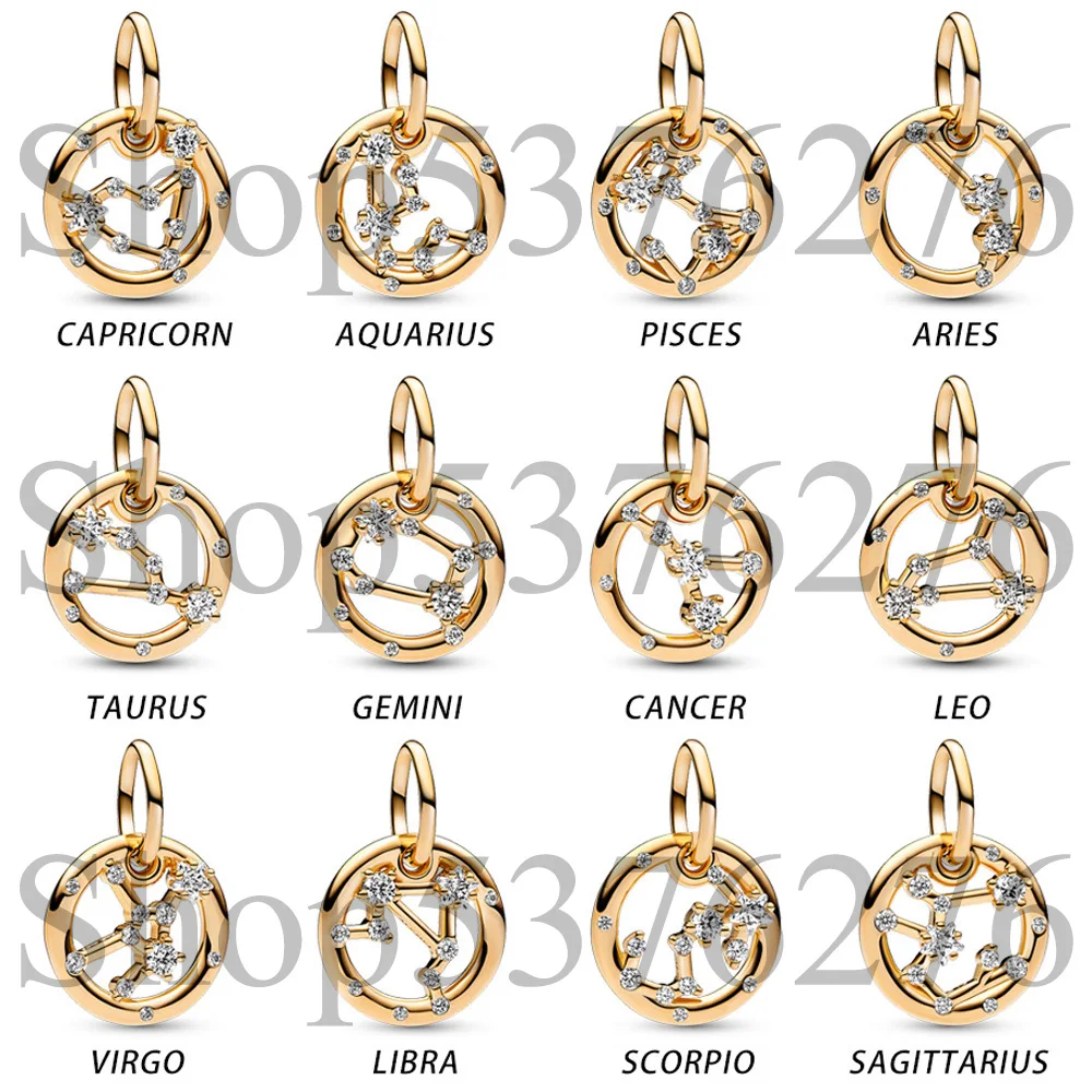 Женский браслет со знаками Зодиака браслет-подвеска Акулий и Овен
