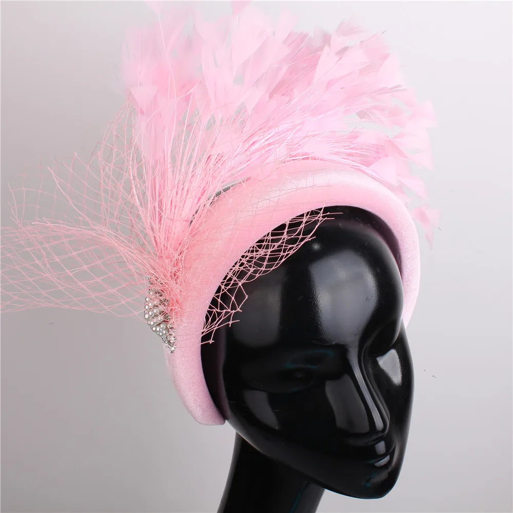 Элегантные женские классические свадебные головные уборы красивые повязки для