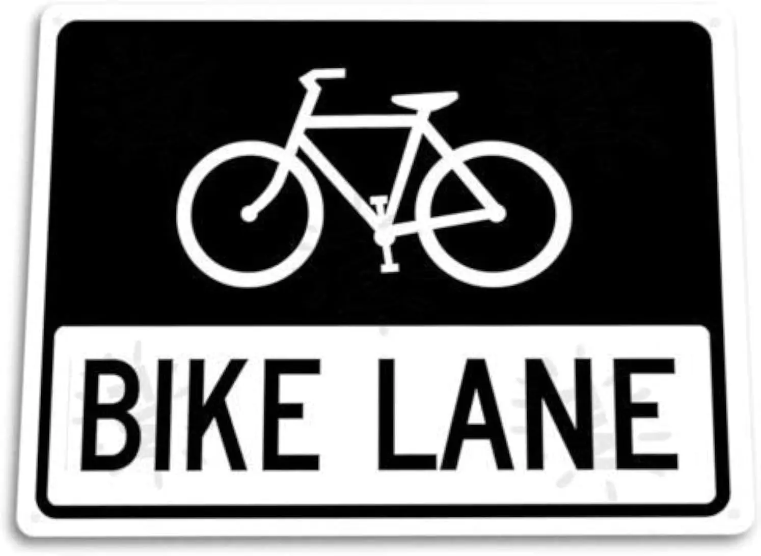 Grehge Liphontcta Мужчины 8x12 дюймов TIN Знак Bike Lane Оловянный металлический знак Велоспорт