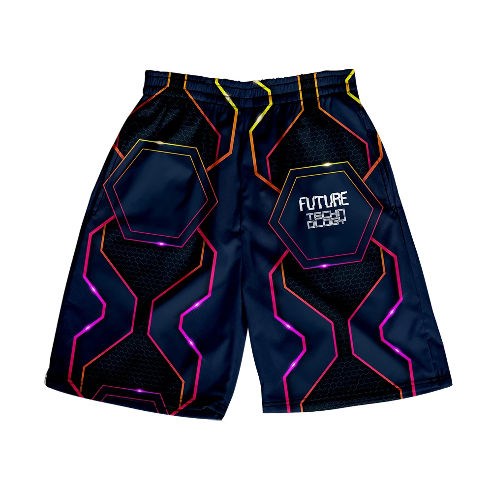 

Beach Shorts Men's and women's clothing 3D digital printing casual shorts Fashion trend couple Pants 17
