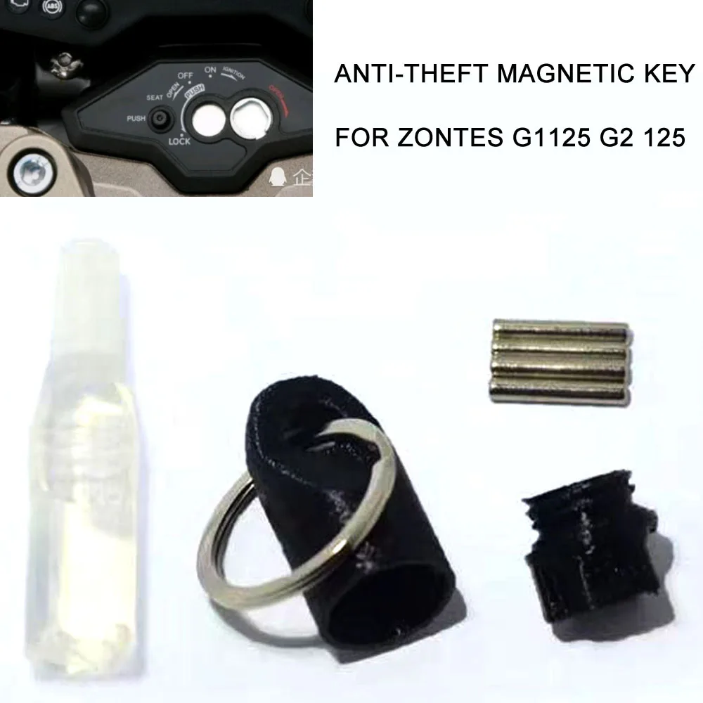 

For ZONTES G1 125 G2 125 Motorcycle Anti-Theft Magnetic Key ZT125 G1