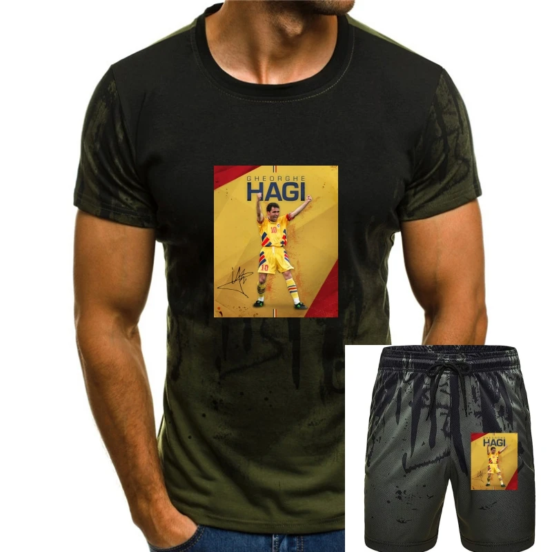 

Футболка MAGLIA GHEORGHE HAGI Румыния STEAUA кальцио винтажная для лет 80 1 S-M-L-XL