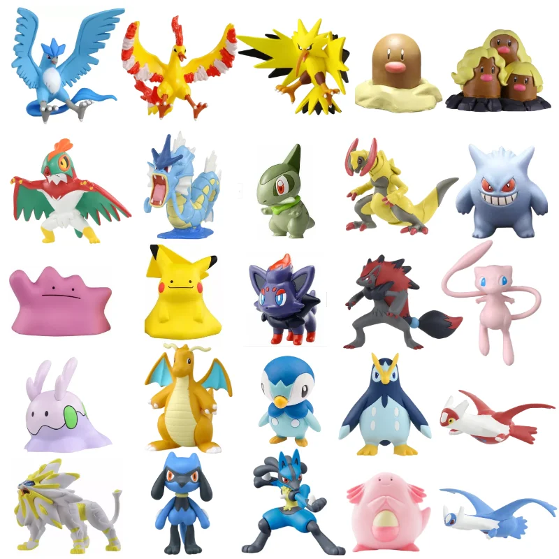 Интересные милые фигурки покемонов каждый покебол редкие легенды хорошее