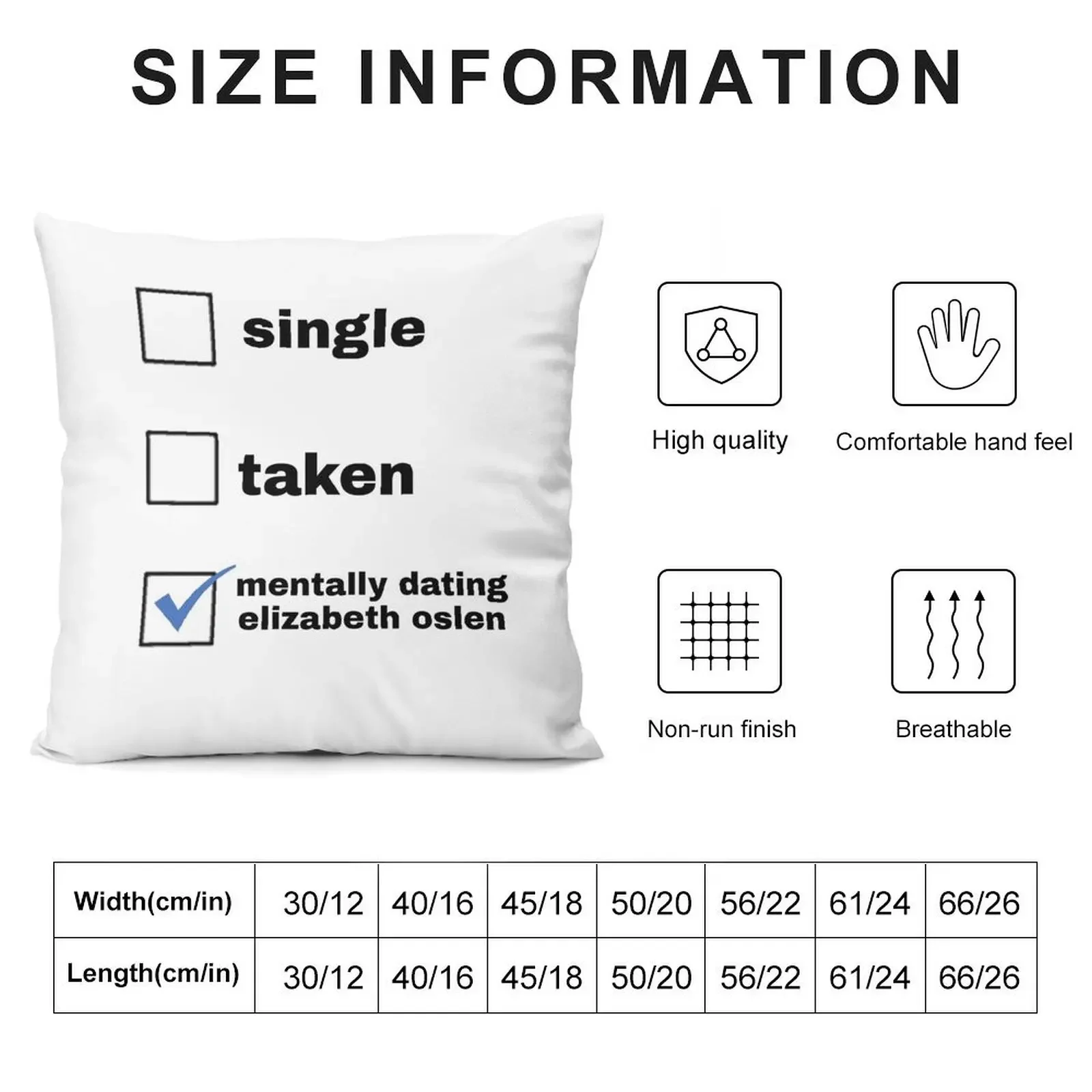 Ментально знакомства Elizбет Олсен Декоративная подушка Наволочка Предметы