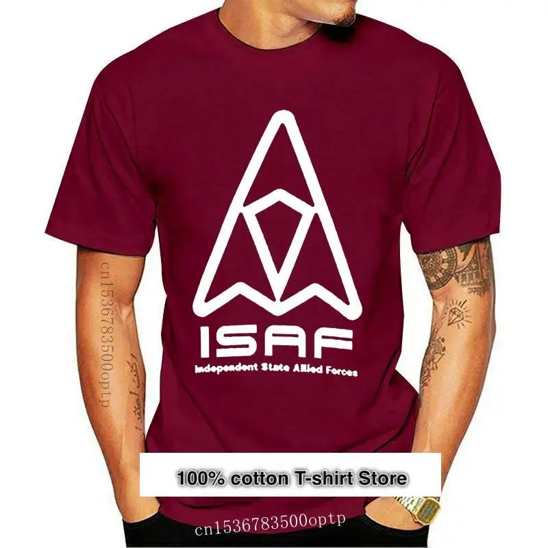 Camiseta Ace Combat ISAF, camisa de videojuego jets, escuadrón de la Fuerza Aérea, ace combat strangereal isaf, nueva