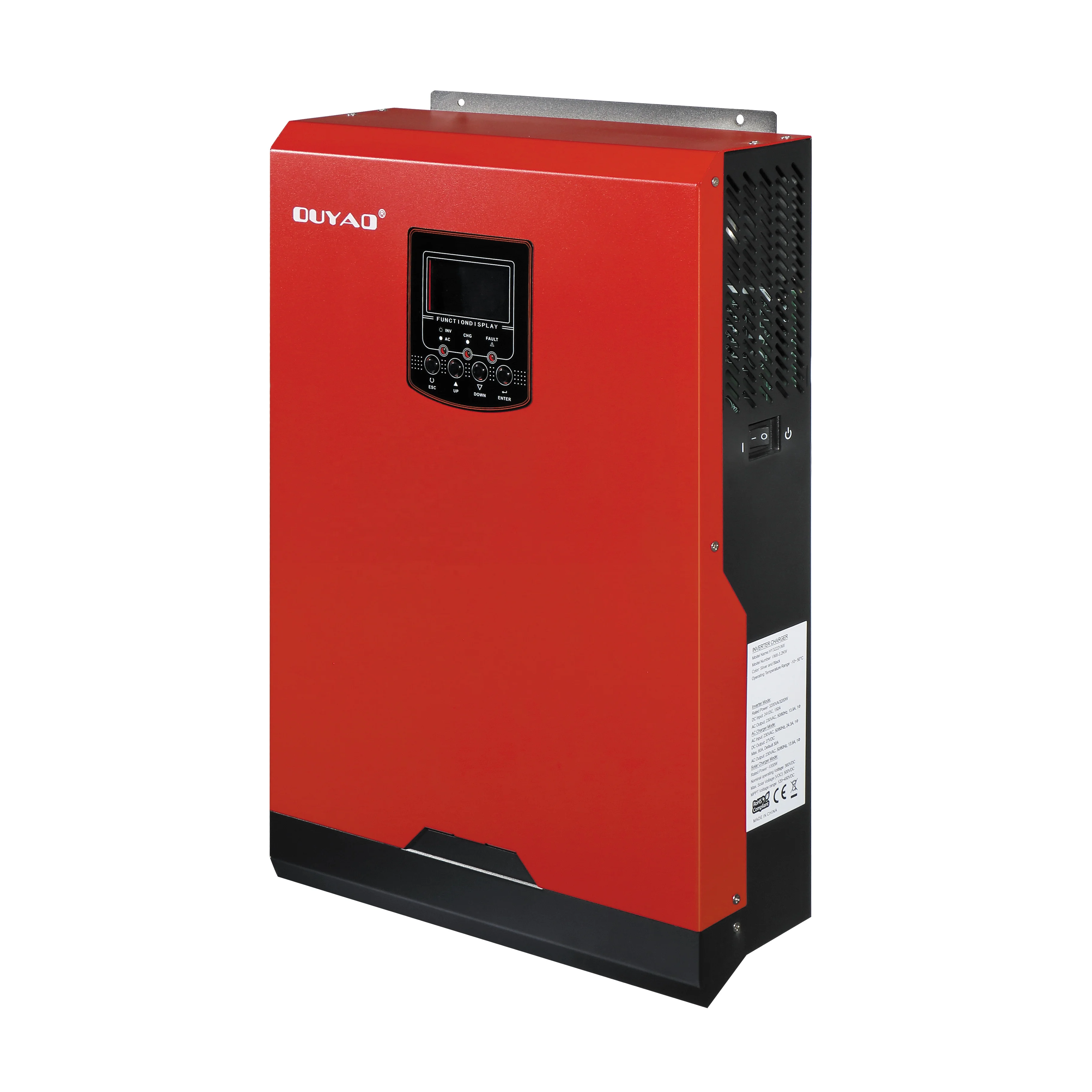 

Высококачественный солнечный pv инвертор 3 кВА 3200 Вт 24 В чистая Синусоидальная волна 230 В Гибридные солнечные инверторы для продажи Гибридны...