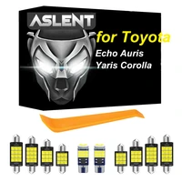 aslent canbus for toyota echo auris yaris corolla 1988 2010 2013 2015 2016 2017 2019 2021 accessories vehicle led interior lamp