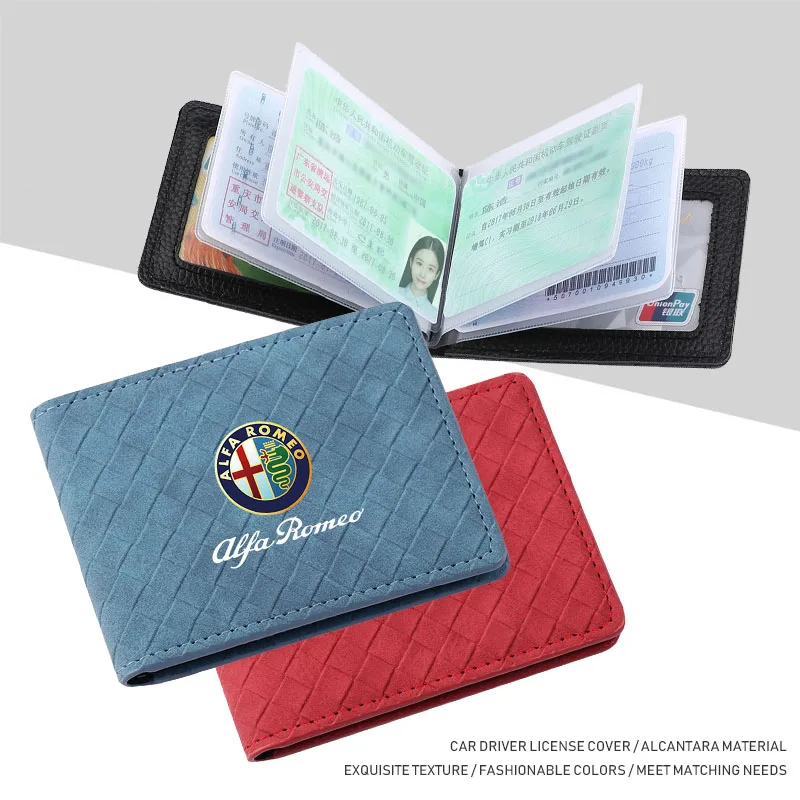 Бумажник Для водительских прав идентификационная кредитка для Alfa Romeo Giulietta GT 159 147
