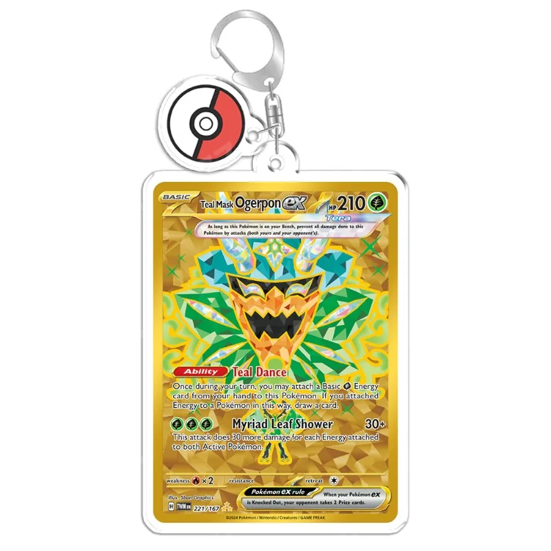 Фото Брелок-сумка, подвески для Pokemon Perrin, бирюзовый Ogerpon Maractus Articuno Wailord Kilowattrel N s Reshiram Hop s Wooloo Ruffian Game №3