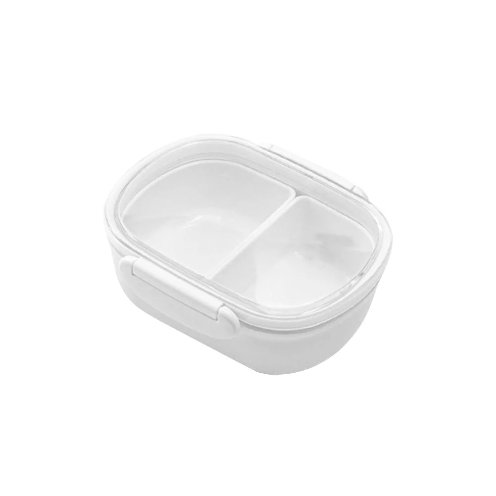Compartment Fruit Box Portable Food Plastic Bento Sealing Container |