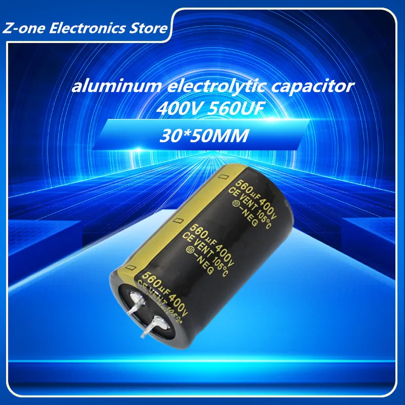 2-5pcs electrolytic capacitors 400V 560UF 30X50MM high-quality capacitor 400V560UF 30X50MM