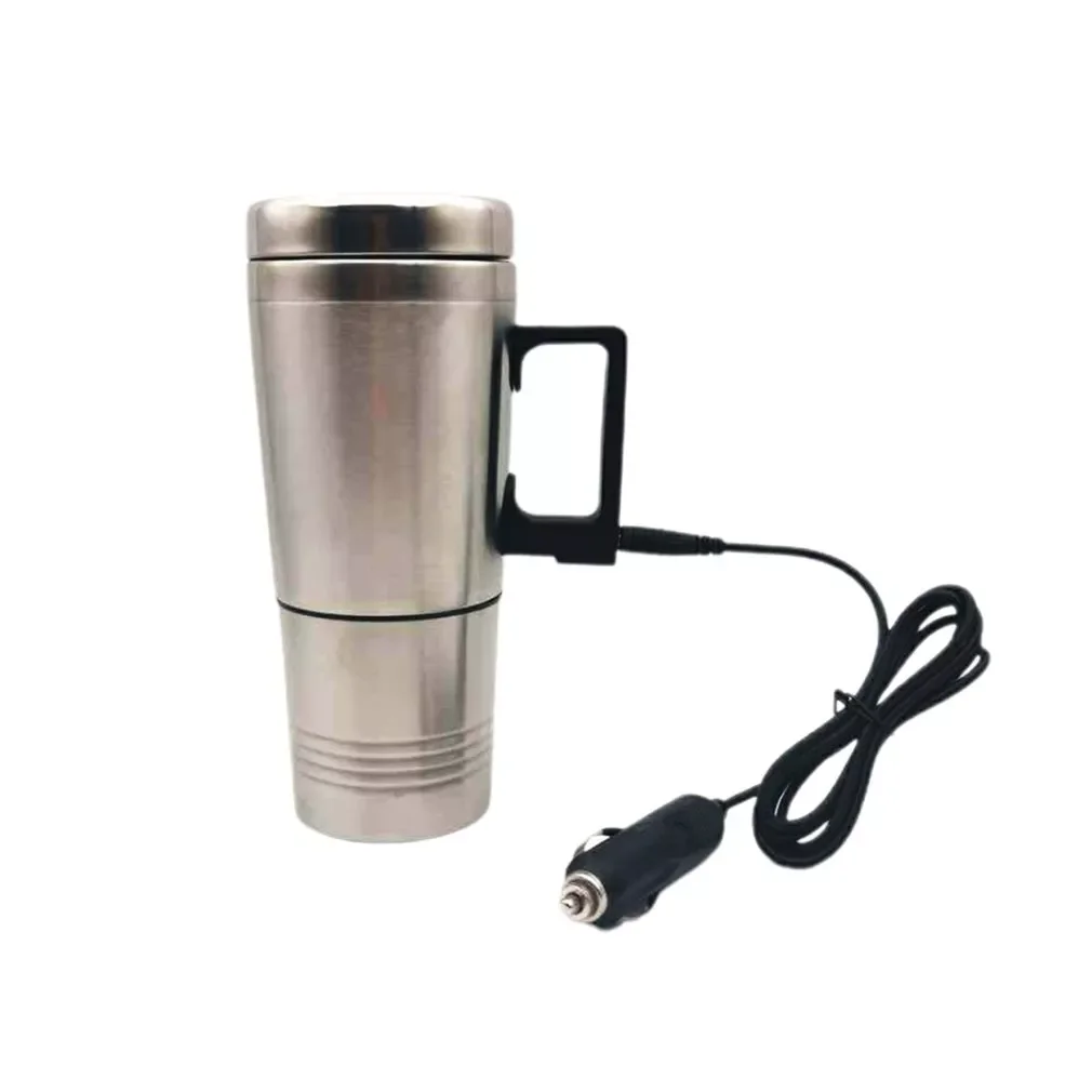 

V Car Heating Cup Water Heater Kettle Kettle Coffee Tea Boiling Heated Mug Water Heater Travel kettle For Car