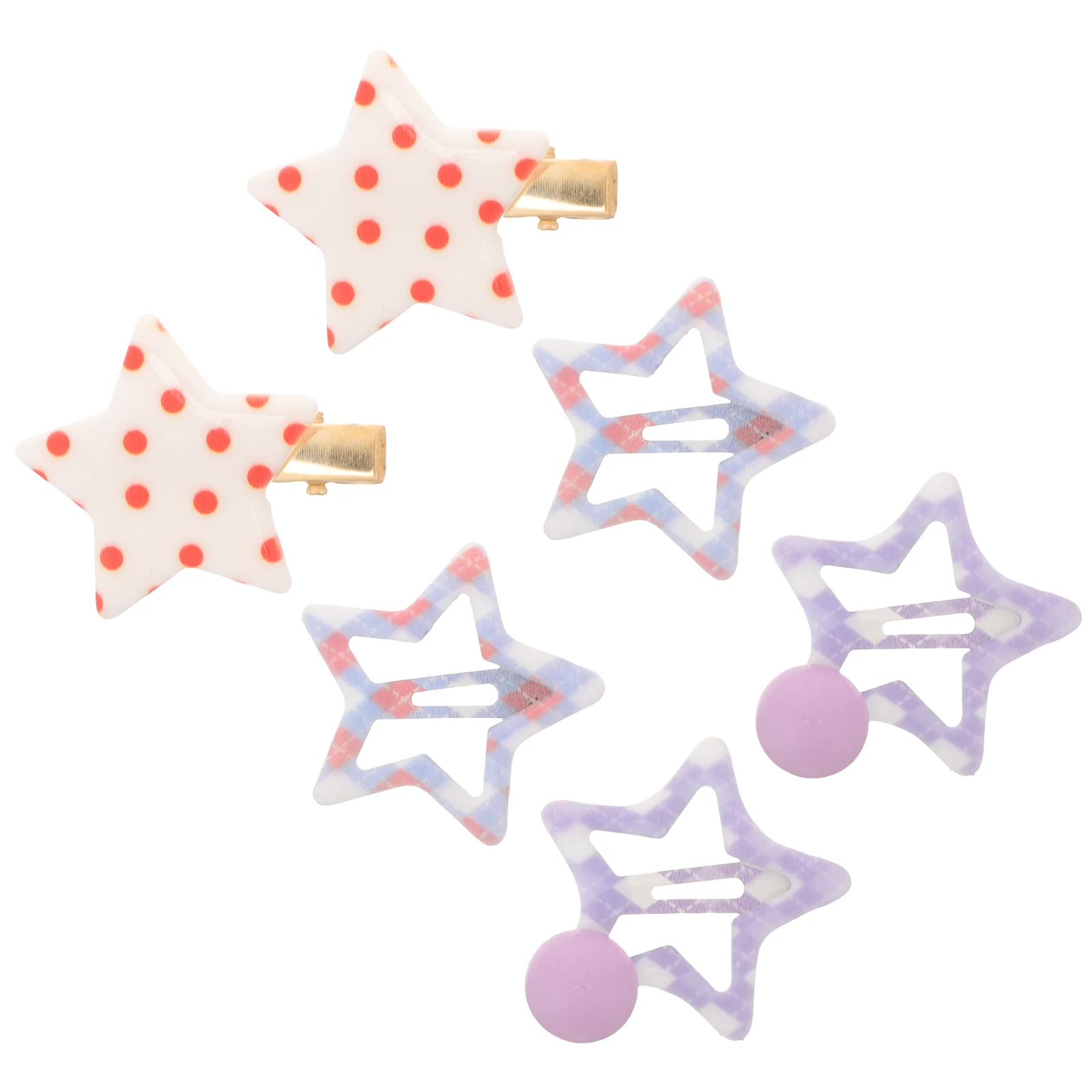 

6 шт., женские заколки-пряжки для волос