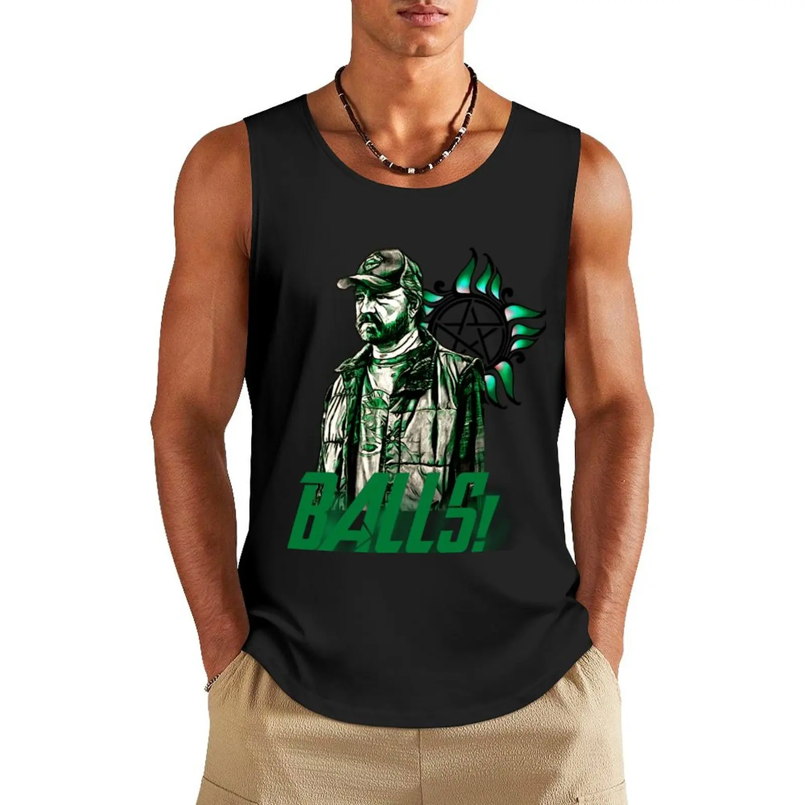 Bobby's Supernatural Balls майка спортивные футболки для мужчин спортивная футболка