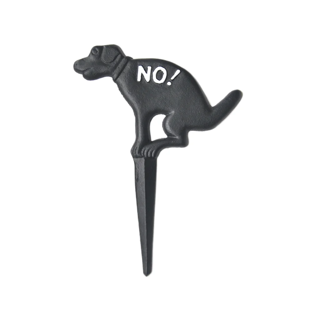 

Pooping Sign with Stake Sign for Lawn Patio Garden Insert Decoration