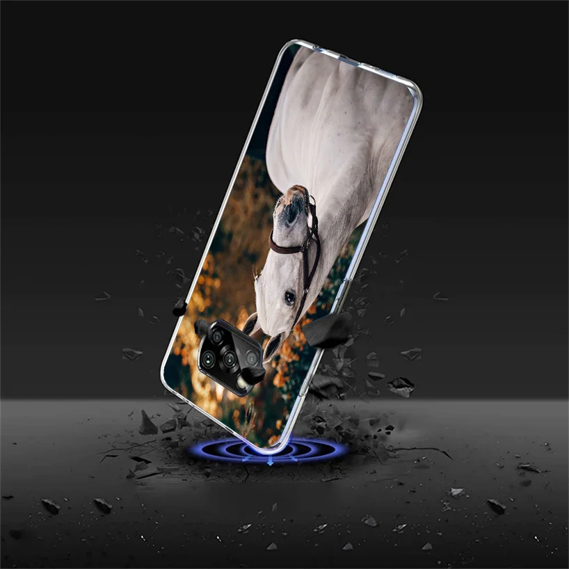 Фото Чехол для телефона Horse Great Beauty Galloping для Xiaomi Poco X6 X5 X4 X3 Nfc F6 F5 Pro F4 Gt F3 F2 F1 M5S M4 M3 с персонализированным принтом Co №3