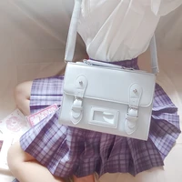 vintage japanese jk school uniform shoulder bag preppy college student pu messenger bags casual totes handbag anime cosplay 4 co