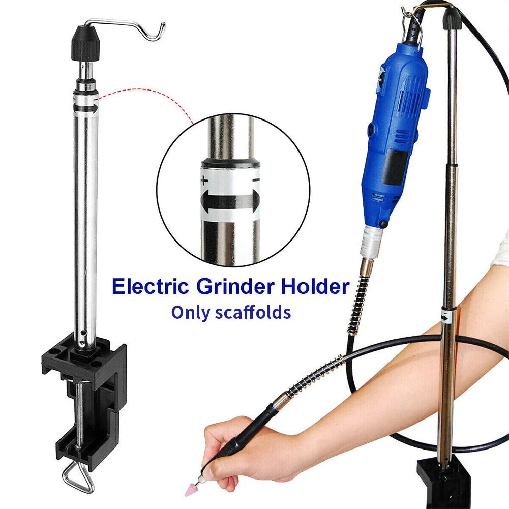 

Grinder Stand Bracket 1 X 25-55cm 360 Degree Accessories Flexible Shaft