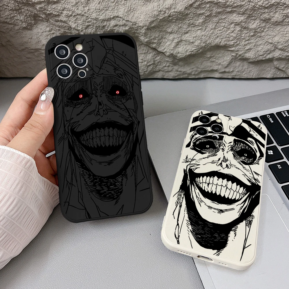 Фото Чехол для телефона Solos Leveling Face для iPhone 17, 17e, Air 16, 16e, 15, 14 Plus, 13, 12 Mini, 11 Pro Max, силиконовый чехол из ТПУ с прямыми краями №5