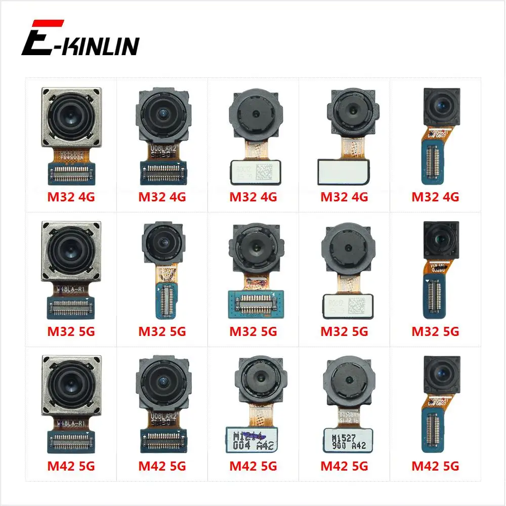 Ультраширокая Основная камера для Samsung Galaxy M32 M42 5G 4G M325 M326 M426, гибкий кабель для селфи
