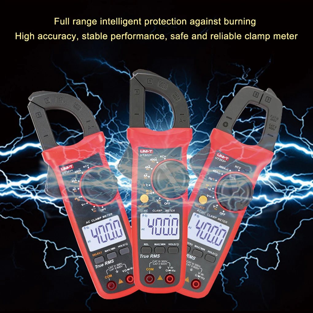 

Мультиметр-зажим с цифровым дисплеем, 6000 отсчетов