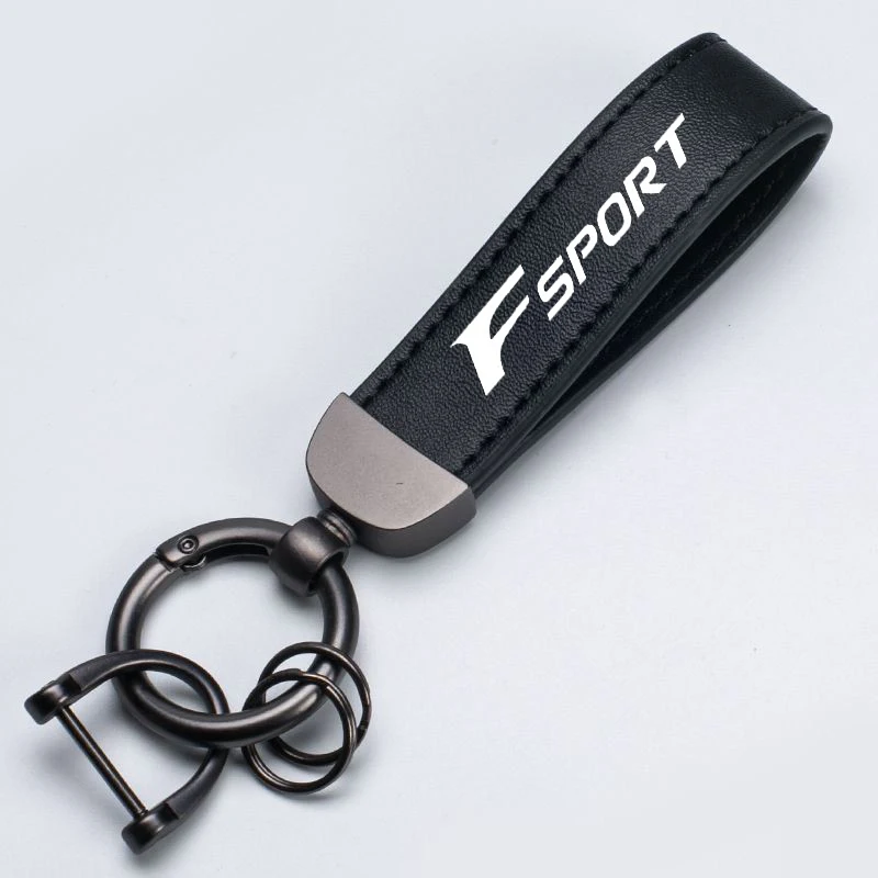 Высококачественный кожаный автомобильный брелок для ключей из искусственной