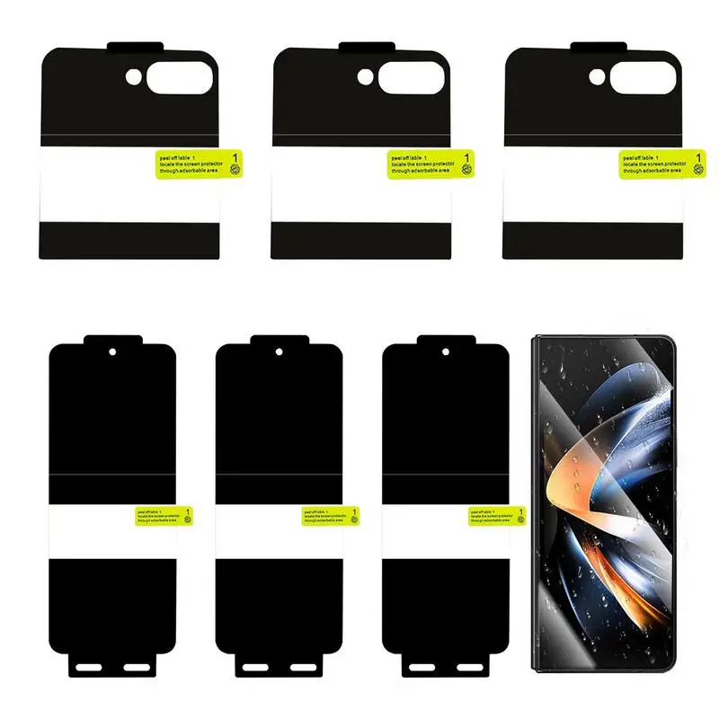 

TPU Film Soft Screen Protector Sweatproof Foldable Privacy Smartphone Cover For Z Fold 5 Screen Protectors 28 Anti-peep Angle