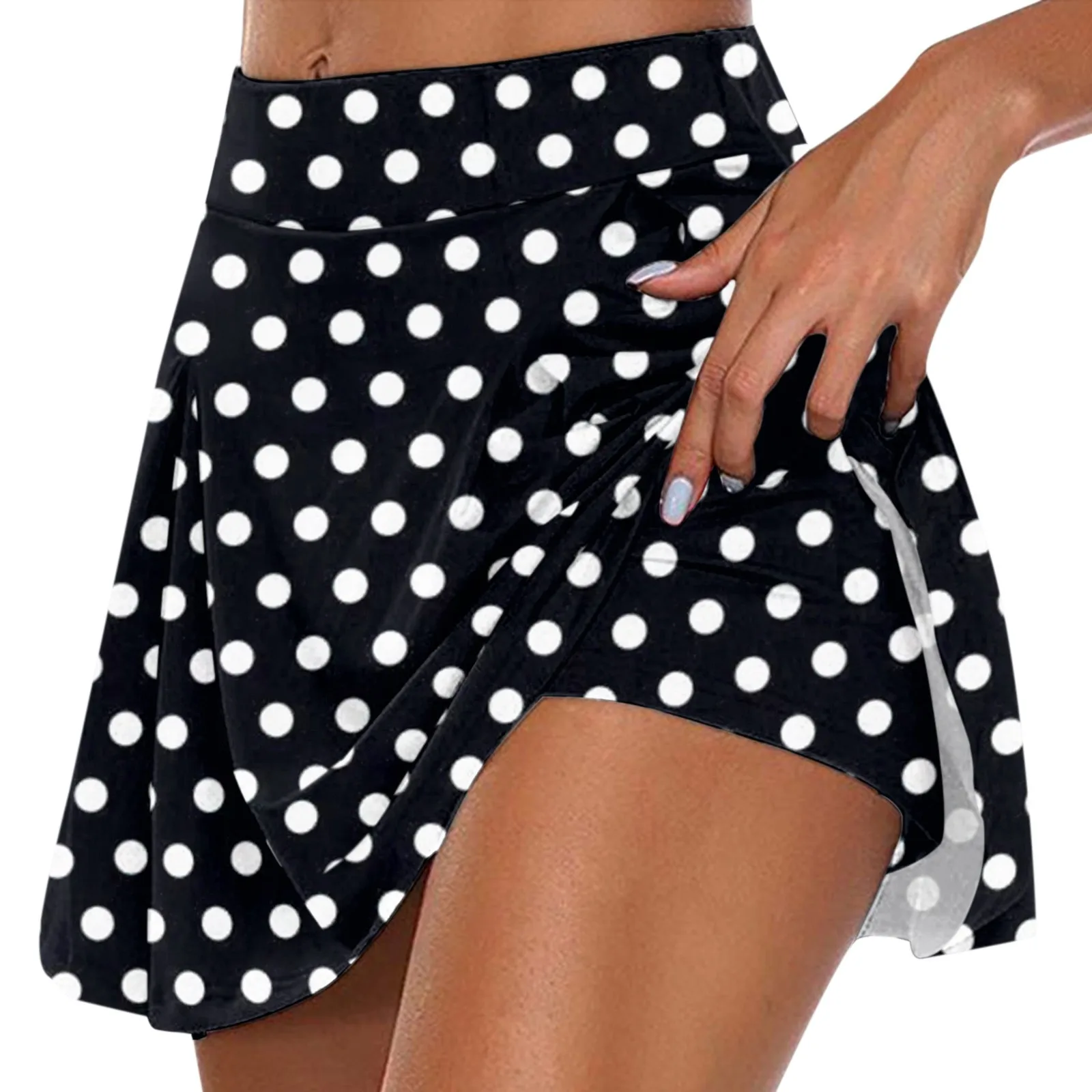 

Checkered Skirt for Golf Active Performance Skirt Tennis Sport Running Womens Lightweight Skort Checkered Skirt Rainbow Skirt