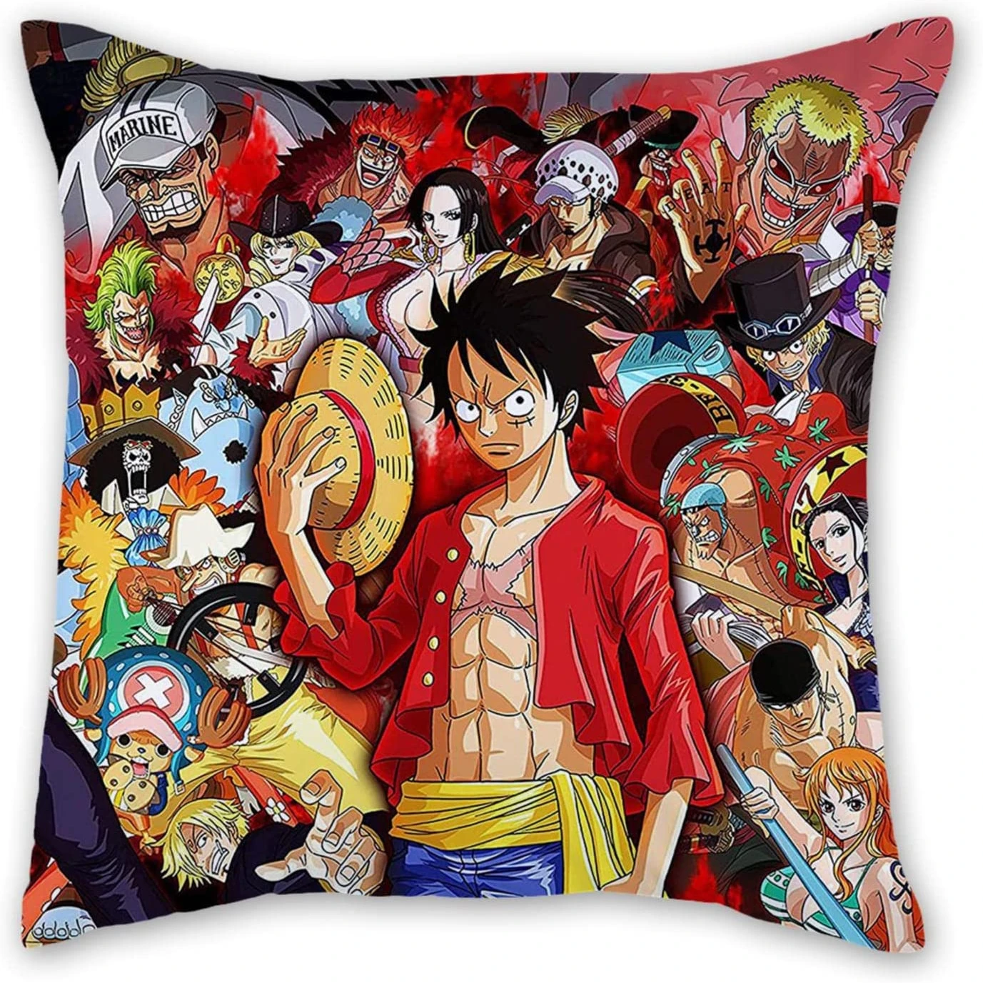 

Cool Anime Pillowcase Pillow Covers Decorative Pillowcases for Pillows Cartoon Pillow Case Home Decor for Sofa Couch Bed 18x18
