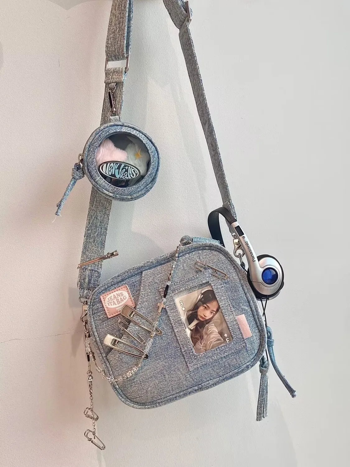 

Small Denim Shoulder Bags for Women Luxury Designer Handbag and Purse Female Casual Tote High Quality Armpit Bag New Clutch