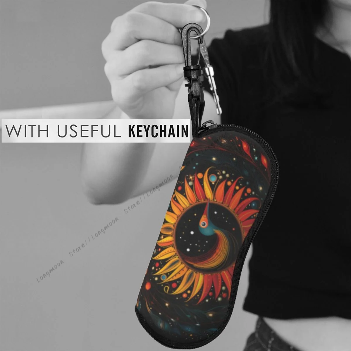 Футляр для очков Защитный футляр красочный мужчин и женщин чтения аксессуары