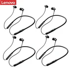 Большой запас 100% Lenovo HE05 беспроводные наушники Bluetooth 5,0 гарнитура шейный шумоподавление наушники микрофон стерео оптовая продажа
