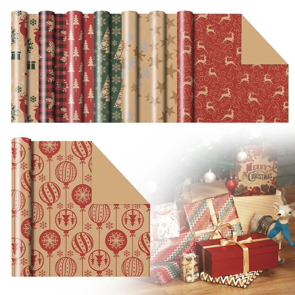 Wedding Green Decoration Gift Wrap Artware Kraft Packing Pap