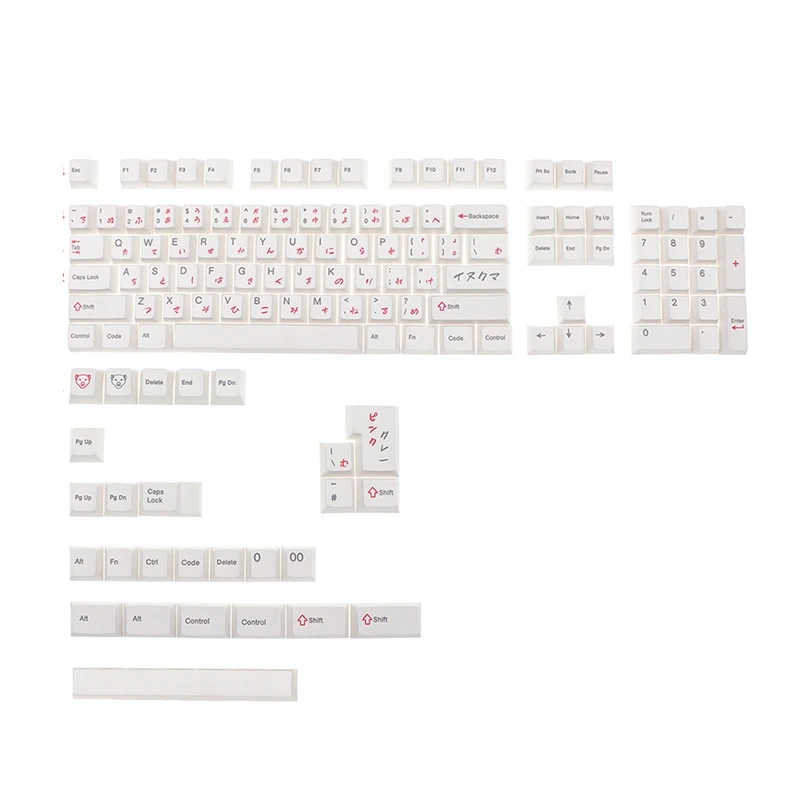 

XDA Profile 131 Keycaps Set For Mechanical Gaming Keyboard Cherry MX Switches DIY Custom Mechanical Keyboards