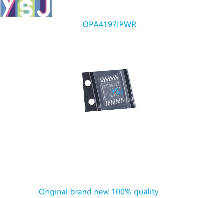 

OPA4197IPWR IC OPAMP GP 4 Цепь 14tssop
