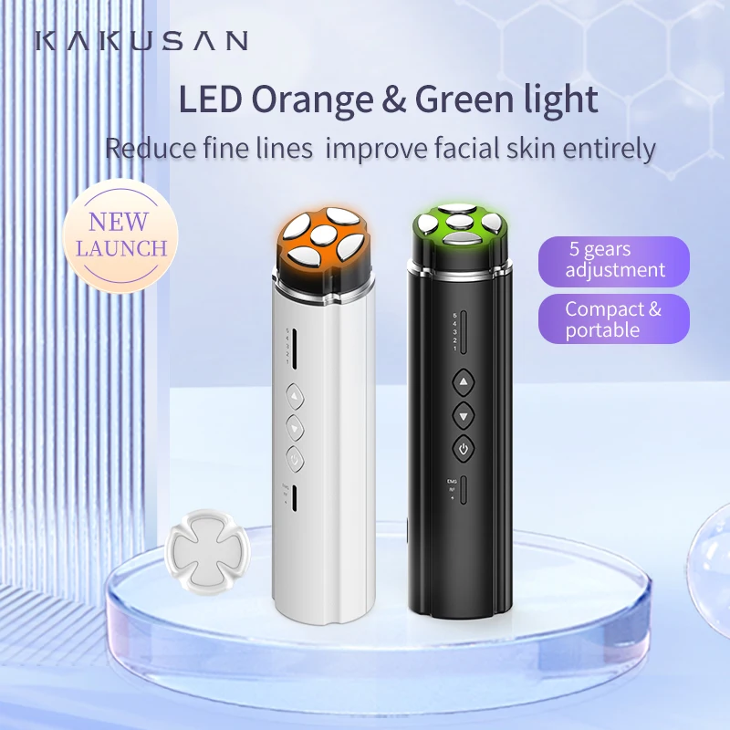 Фото KAKUSAN прибывает RF косметический аппарат, портативное EMS микротоковое стимулирующее массаж, радиочастотное косметическое устройство 1 МГц №2