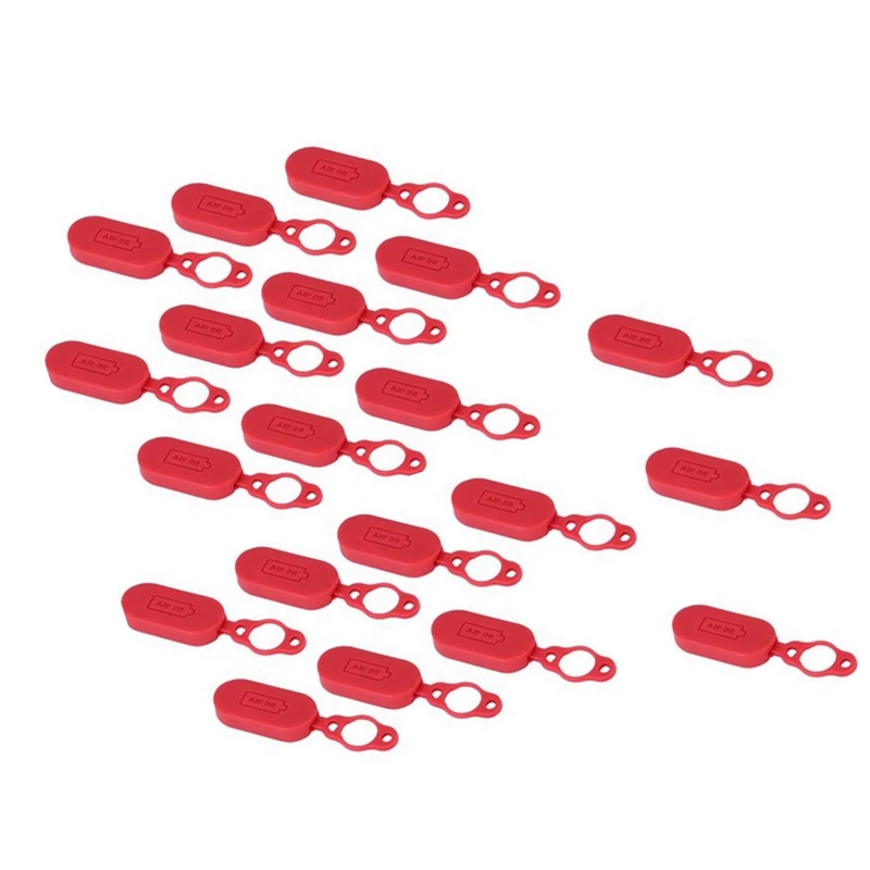 

20Pcs Charging Port Dust Plug Rubber Case For Xiaomi Mijia M365 Electric Scooter Battery Power Charger Line Hole Cover