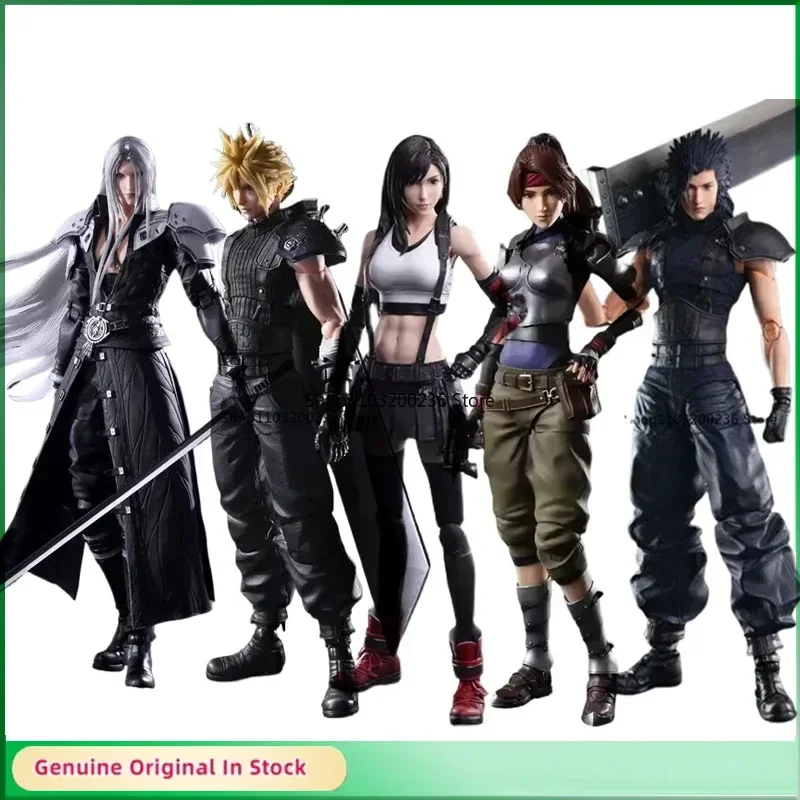 Оригинальная экшн-фигурка SQUARE ENIX PLAY ARTS Final Fantasy VII Zack Fair Cloud Strife Tifa Jessie Rasberry Sephiroth