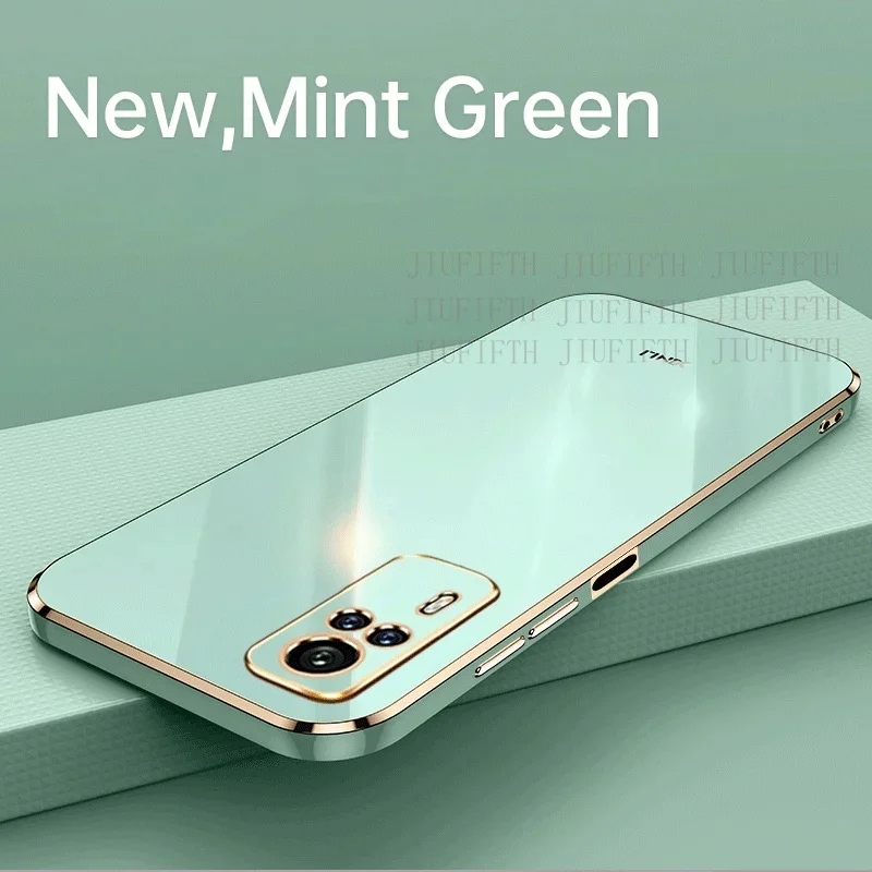 Чехол для Vivo Y51 2020 Y31 y51a y53s 4G однотонный с прямым краем 6d чехол телефона