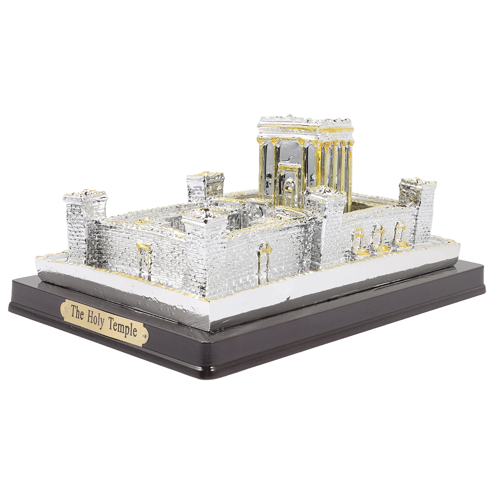 

Church Ornaments Holy Temple Statue Faith Resin Crafts Household Sculpture Home Supplies Figurines Decor