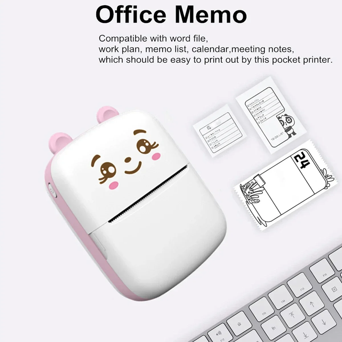 Мини-принтер LISM Bluetooth беспроводной мини-фотопринтер A8 принтер для этикеток