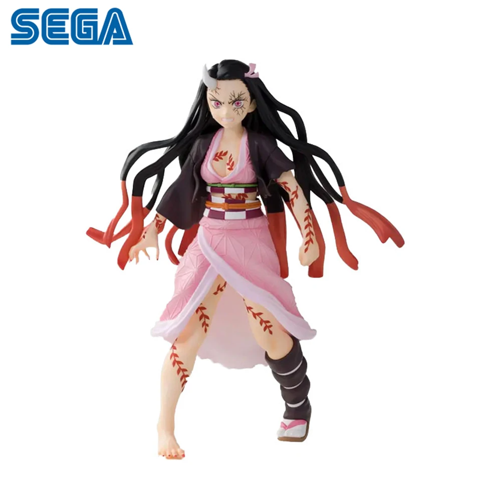 

LCFUN Original Genuine SEGA Figure Kamado Nezuko Demon Slayer 21cm PVC Action Anime Model Colletion Toys