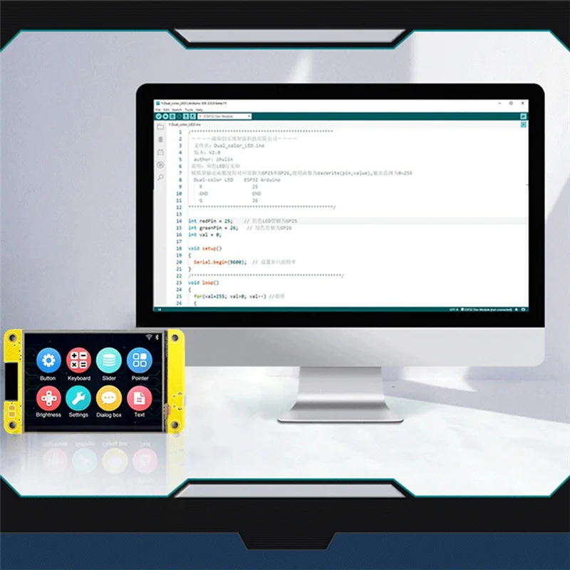 Плата разработки ESP32 WiFi Bluetooth 2 8 дюйма 240X320 Смарт-дисплей TFT-модуль с сенсорным