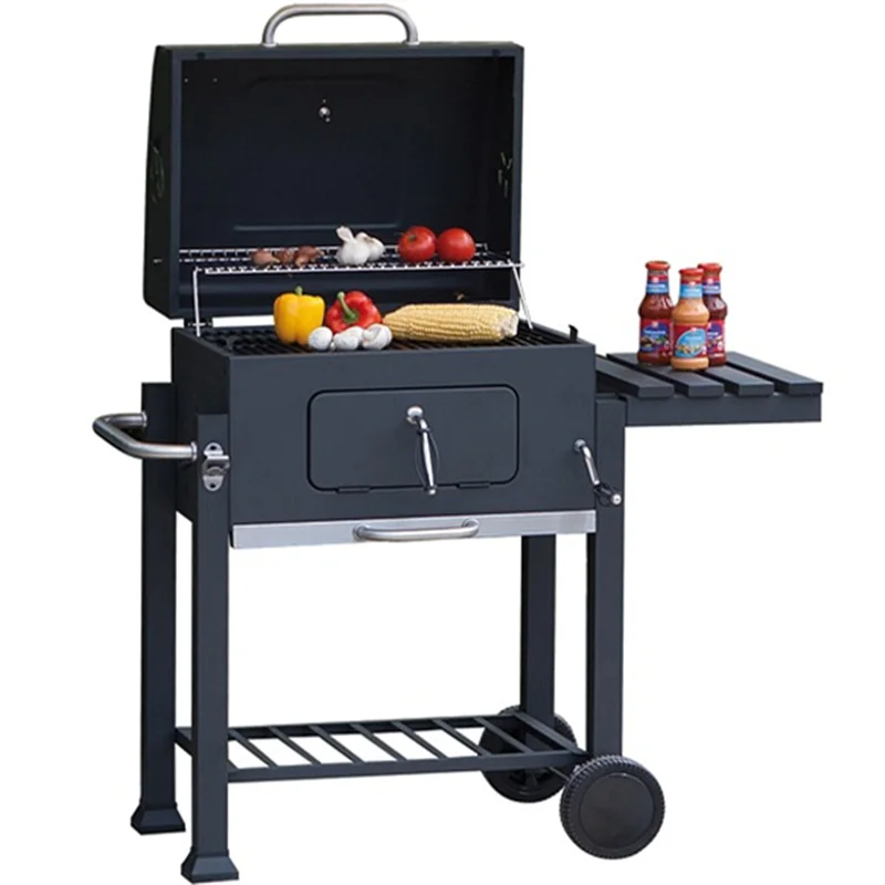 

Fireplace Stove Charcoal Barbecue BBQ Grill Car Barbecue Trolley Garden BBQ Factory