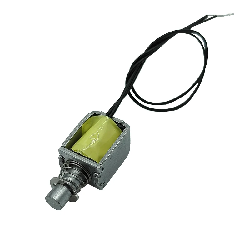 

3V 6V 12V 24V Micro DC Solenoid Push-Pull Open Frame Electromagnet Through Type Electric Magnet Household Appliances Magnet