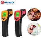 Цифровой инфракрасный термометр, лазерный Бесконтактный измеритель температуры и влажности с ЖК дисплеем