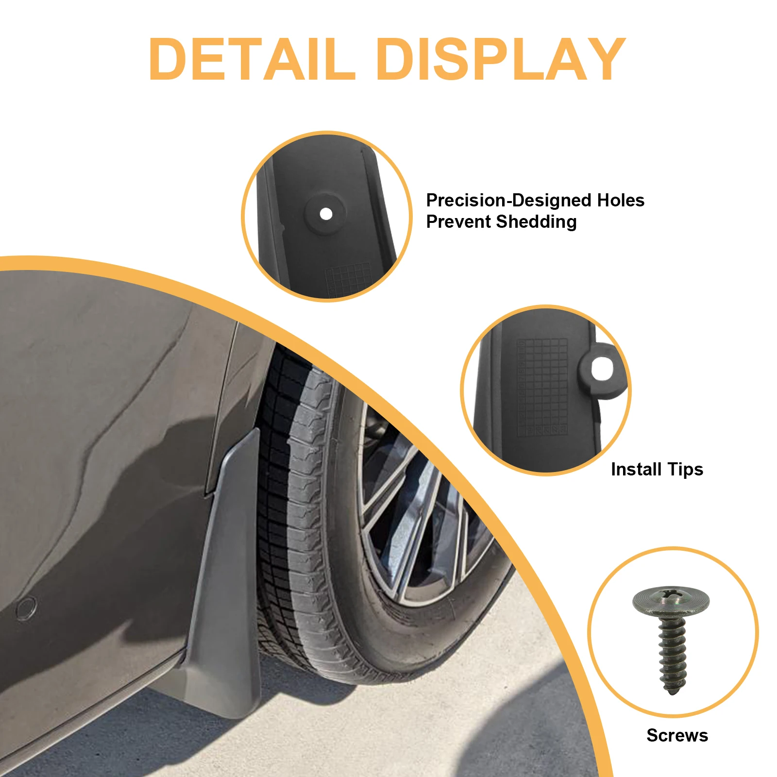 Для BMW X5 M Sport G05 2019-2024 брызговики 30i 40i 50i xDrive M50i автоматические колеса крылья