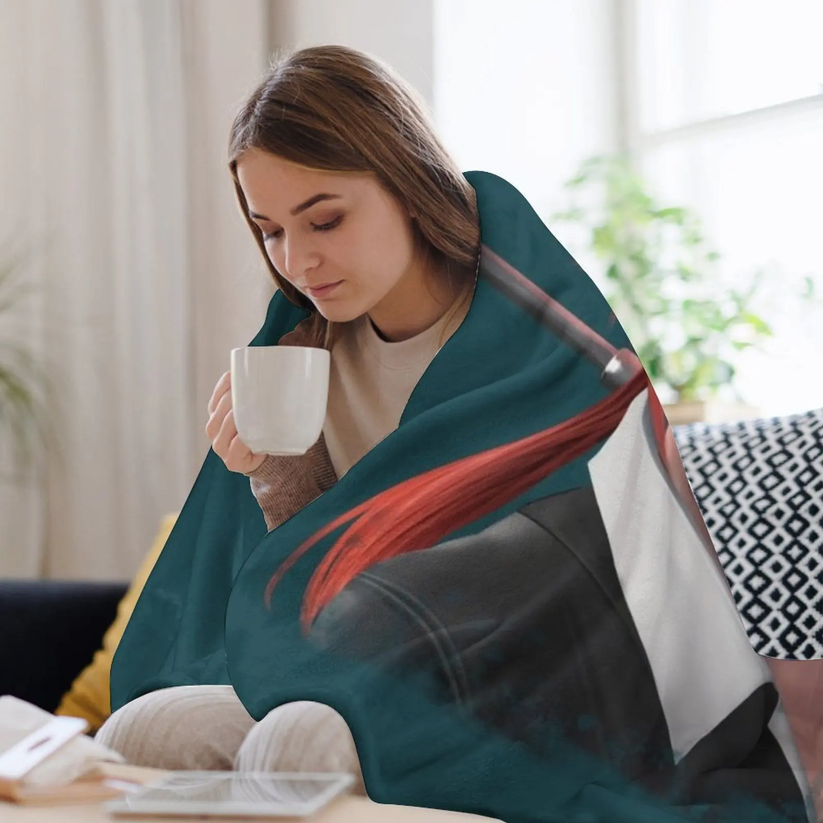 Reno - FF7R Плед в стиле аниме Свободные одеяла